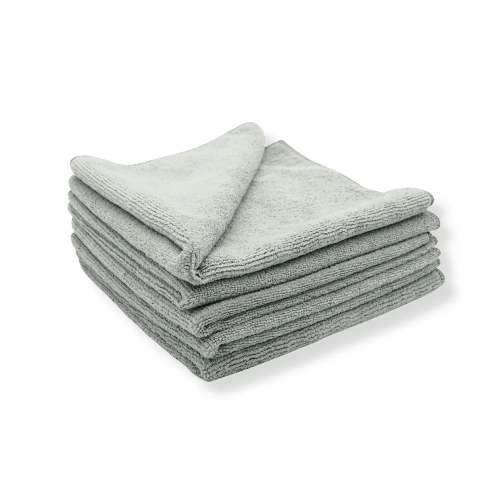 Premium 330gsm Knitted Microfibre Cloths | Commercial Grade | 40x40cm - Image 12
