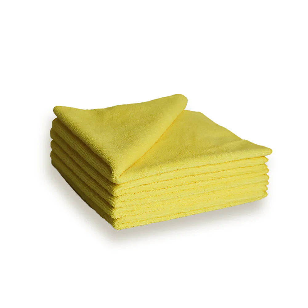 Premium 330gsm Knitted Microfibre Cloths | Commercial Grade | 40x40cm - Image 5